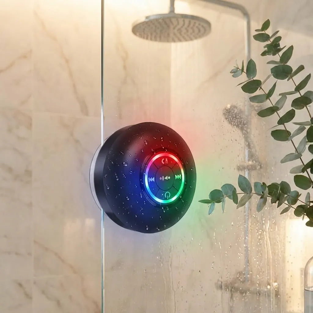Large Suction Cup Waterproof Bluetooth Speaker