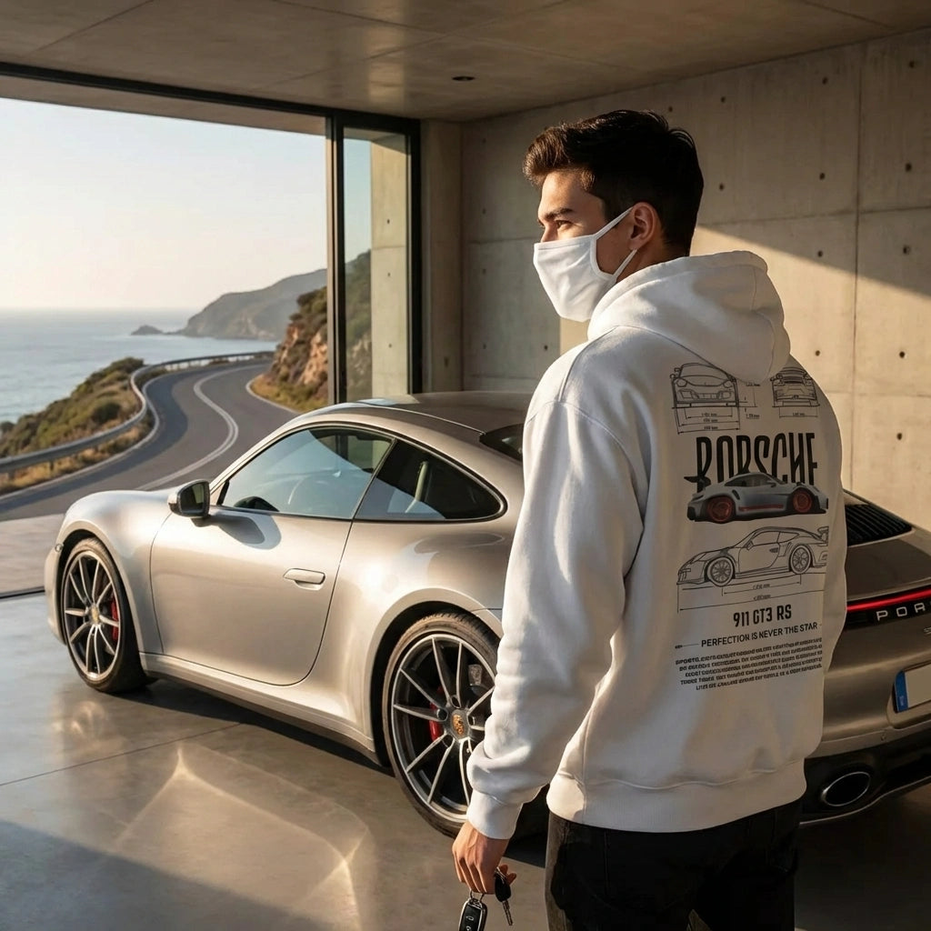 Men's Graphic Statement Hoodie