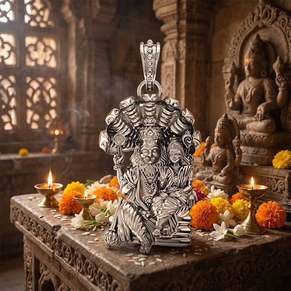 Narsimha Pendent With Chain