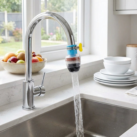 Multi-layer Activated Carbon Water Faucet Mount Filter (Assorted Color)