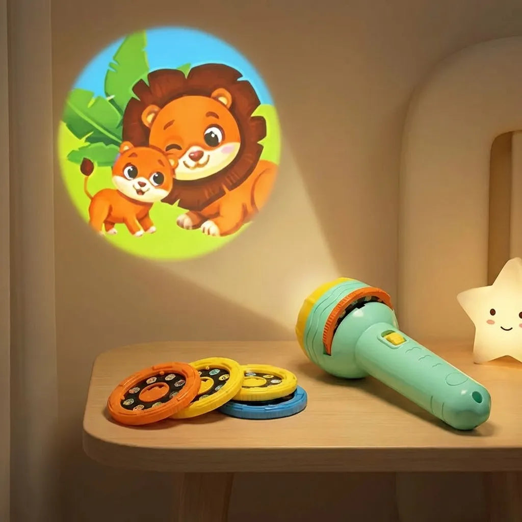 Slide Flashlight Torch For Kids Toy