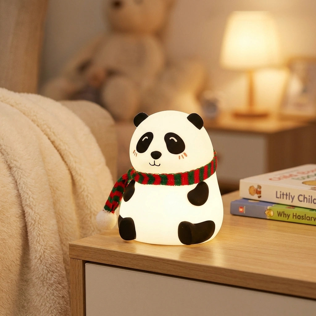Silicon Touch Panda Lamp