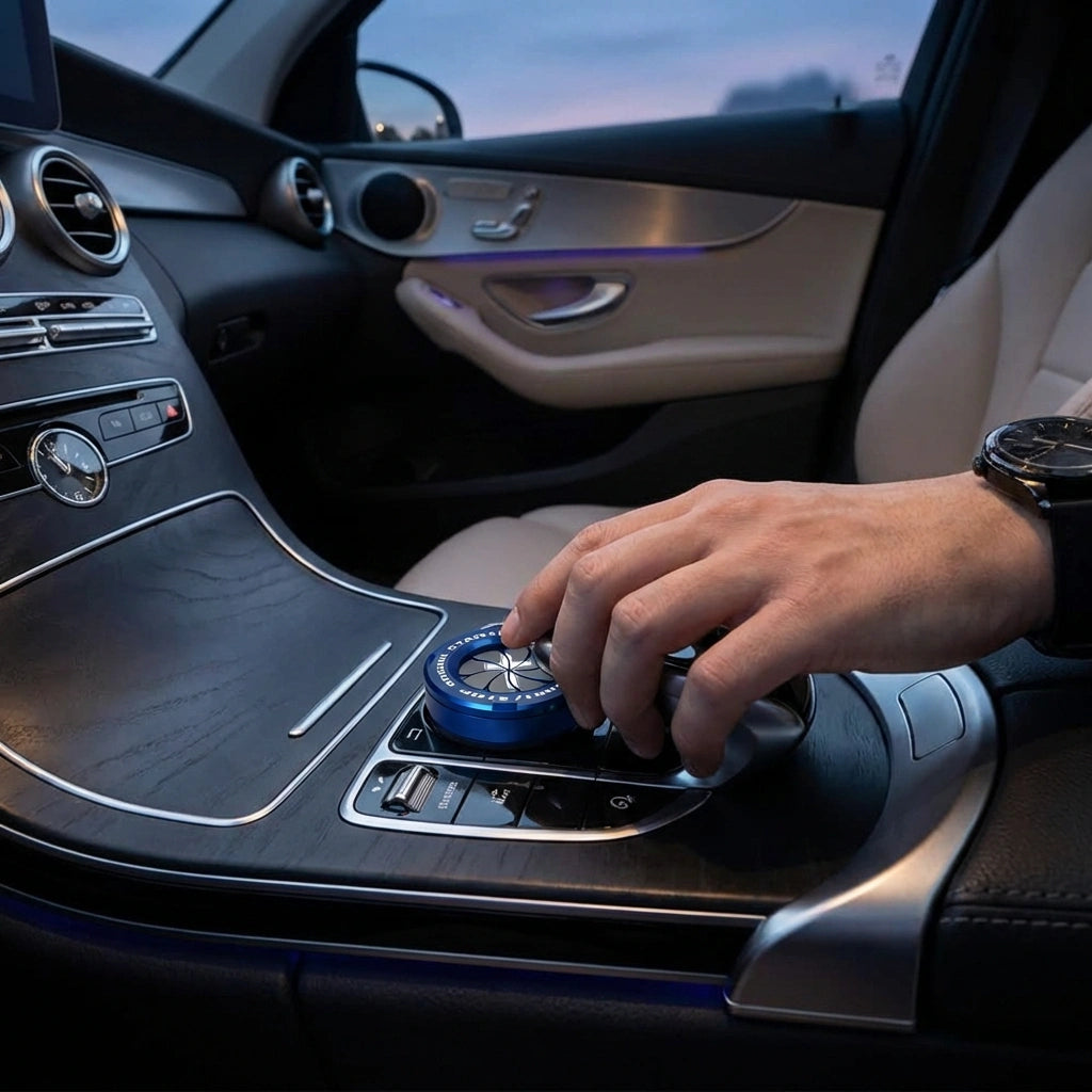 Rotary Push Start Stop Button Cover