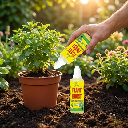 Plant Boost Liquid Biofertilizer for All Crops,Organic (Pack of 4)