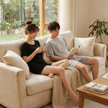 Couple’s Cotton Matching Set