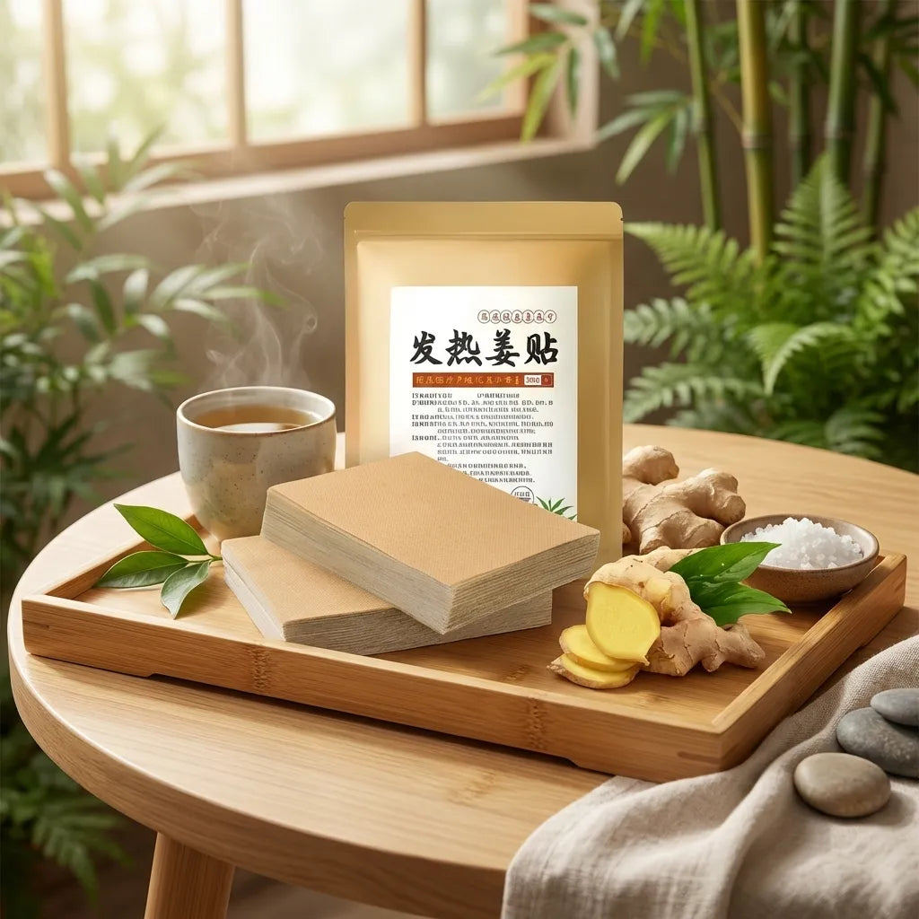 10-Pack Self-Heating Ginger Warming Patches – 8-Hour Gentle Comfort