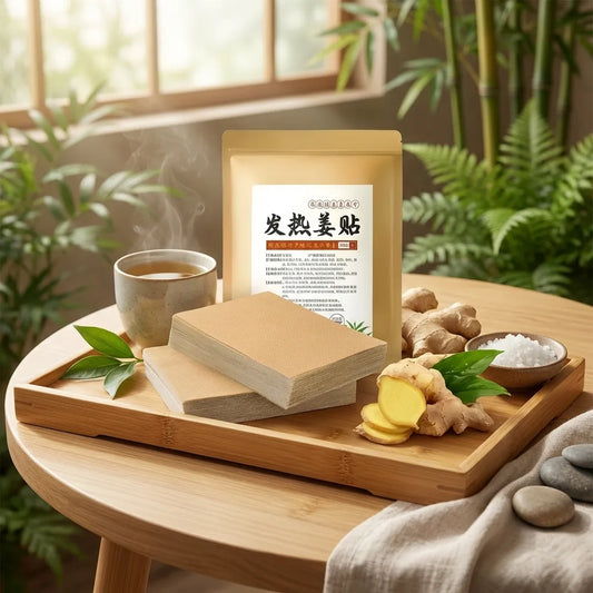 10-Pack Self-Heating Ginger Warming Patches – 8-Hour Gentle Comfort