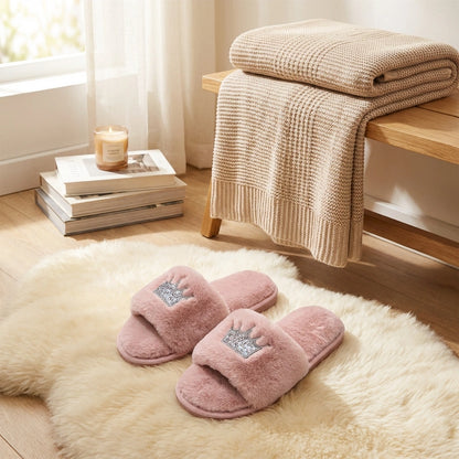 Women's Warm Winter Slippers Womens Fur Slippers