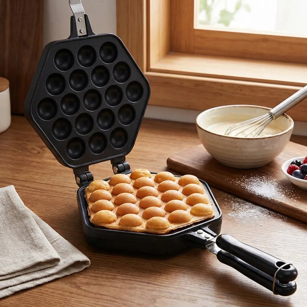 Bubble Waffle Maker Pan