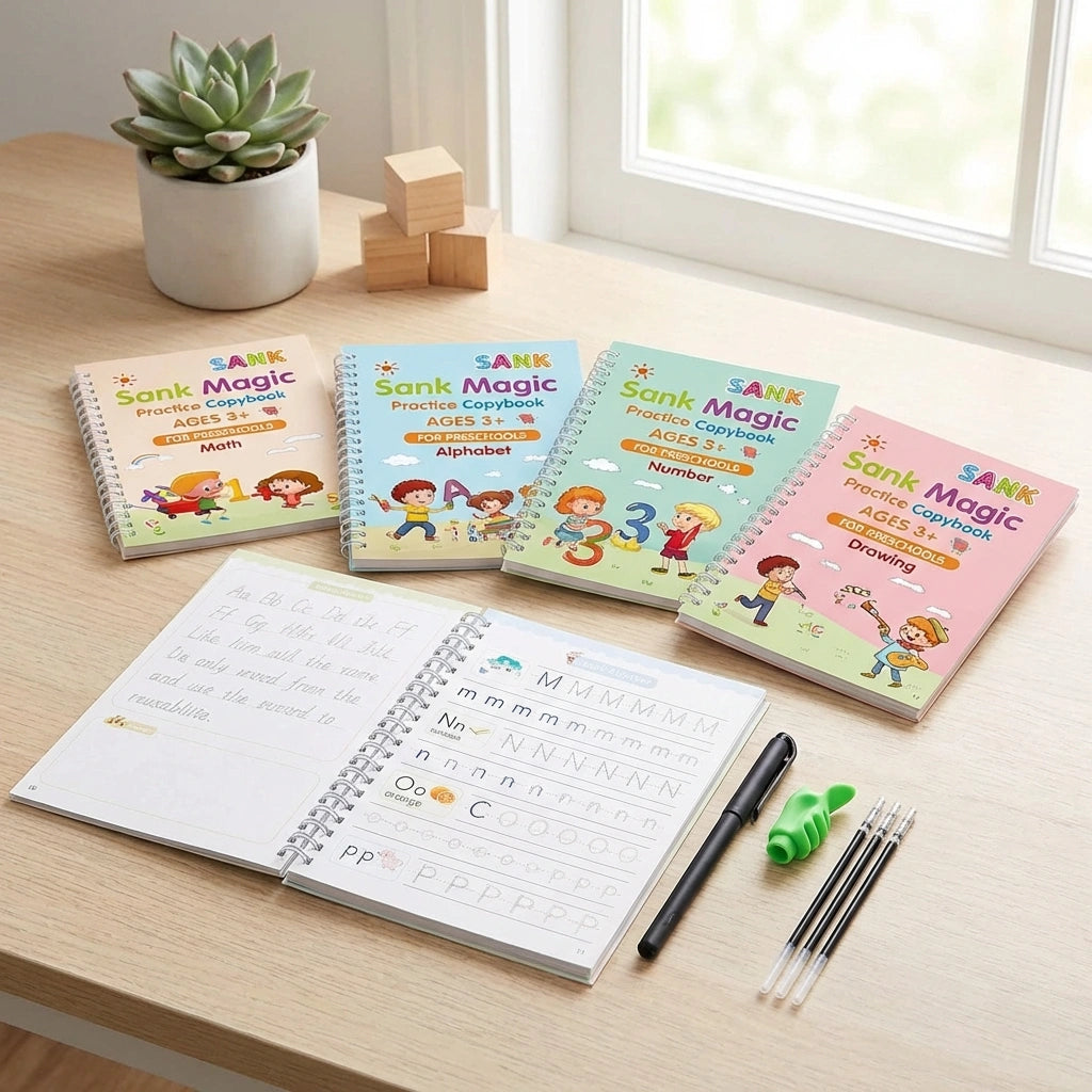 Magic Practice Copybook 4 book 10 refill