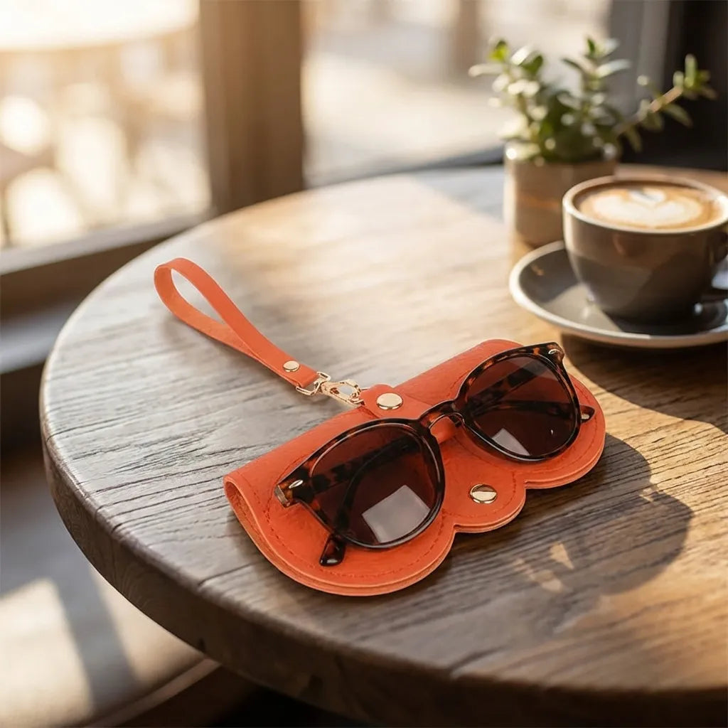 Sunglasses Eyewear Case Artificial Leather Cover (Pack of 2/4/6)