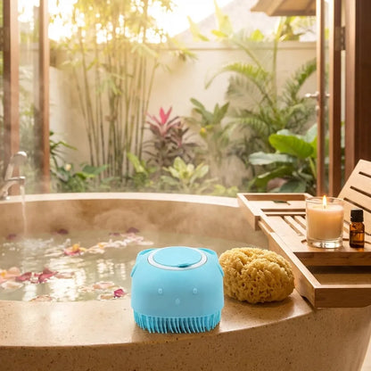 SCRUBBING Soft Silicone Bath Brush
