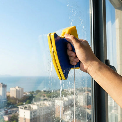 Magnetic Double-Sided Window Cleaner