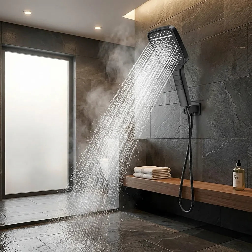 Hand Shower for Bathroom Without Hose Pipe