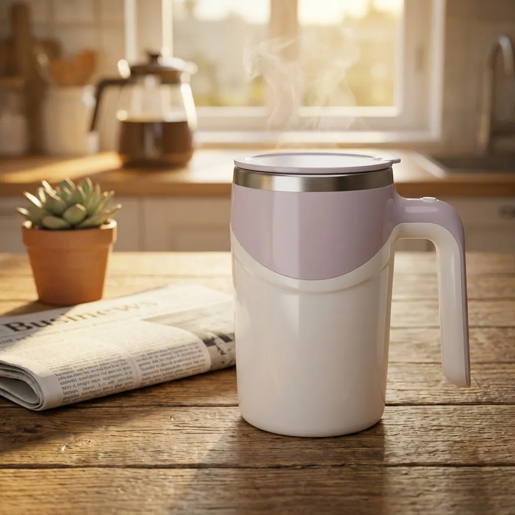 Self Stirring Coffee Mug