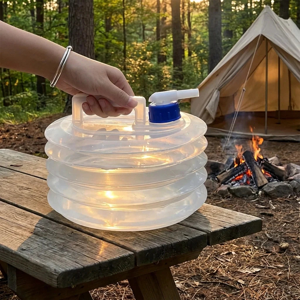 Outdoor Camping Collapsible Portable Water Container