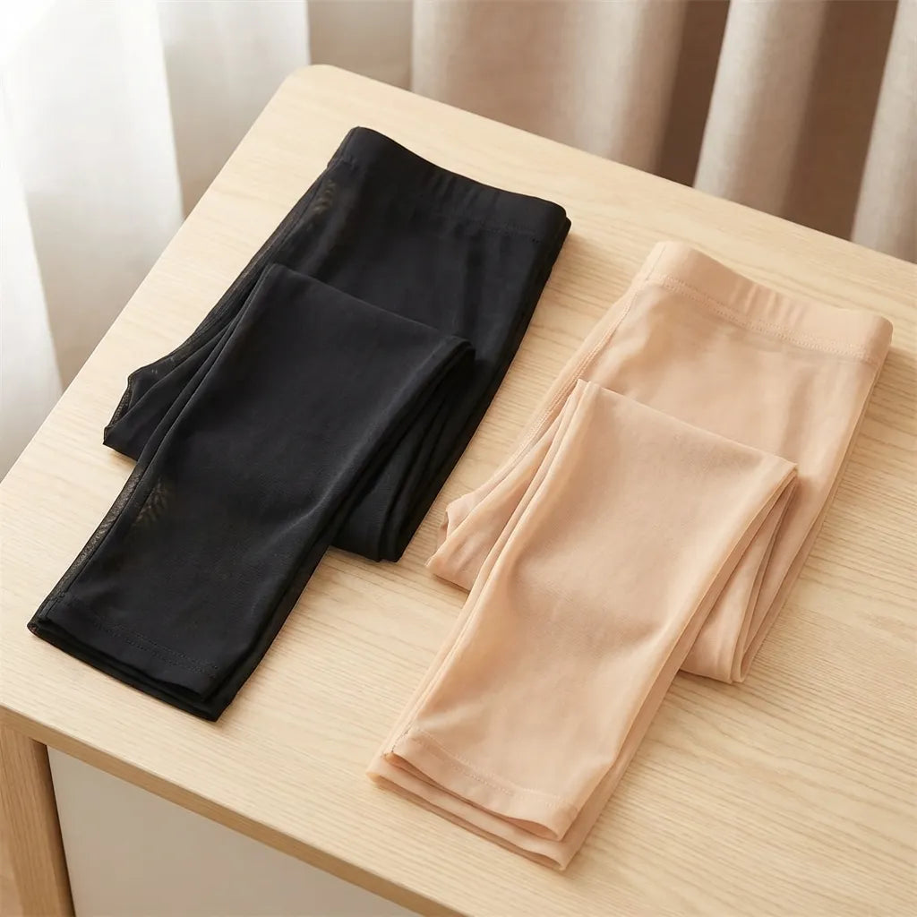 Women's Lycra Blend Sheer Pantyhose – Pack of 2