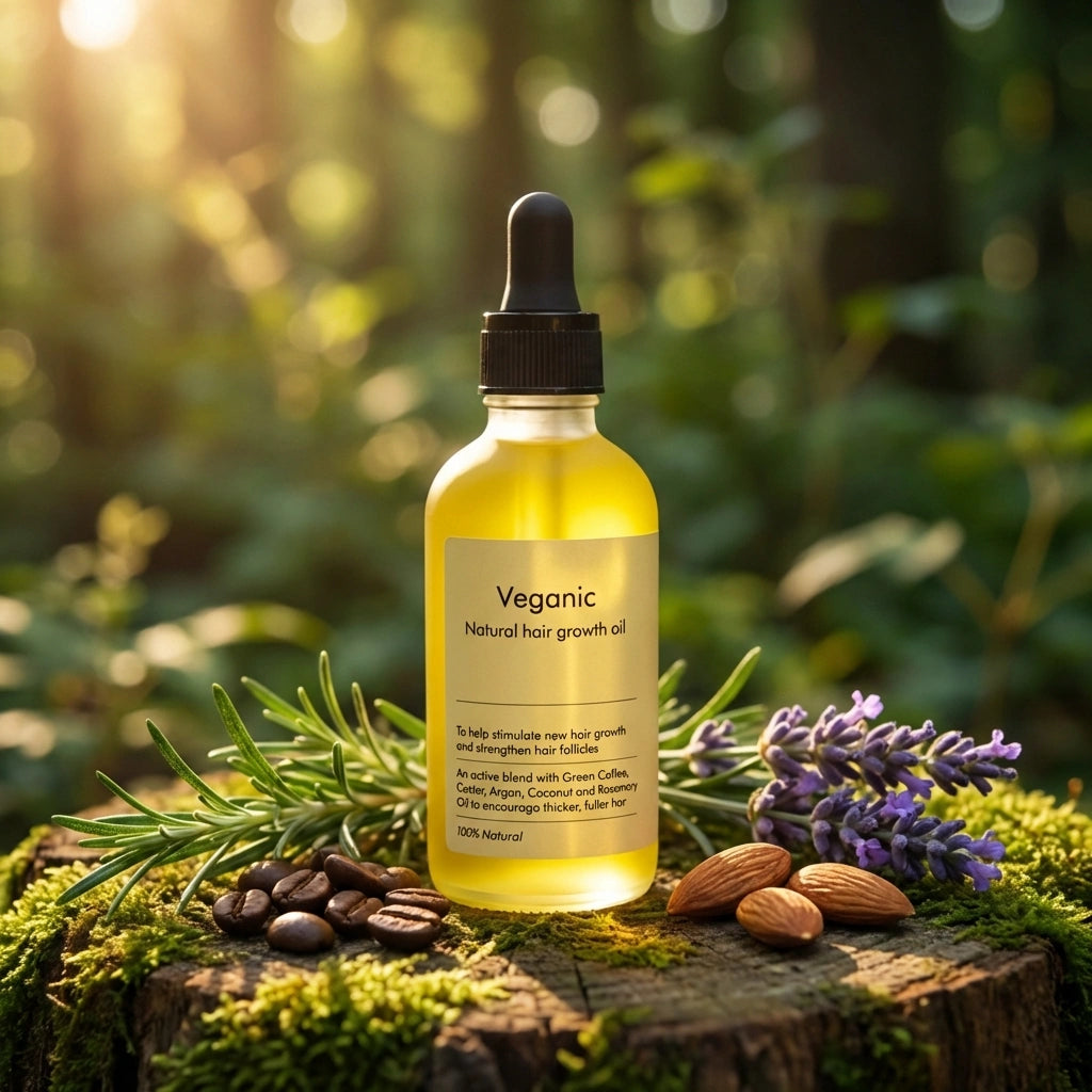 Vegan Natural Hair Growth Oil (Pack of 2)