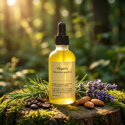 Vegan Natural Hair Growth Oil (Pack of 2)