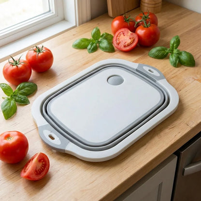 Collapsible Cutting Board Basket