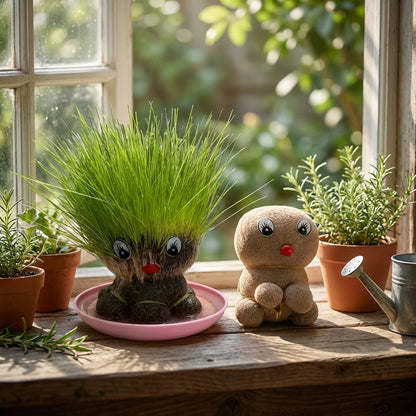 Octopus Grass Doll Pots