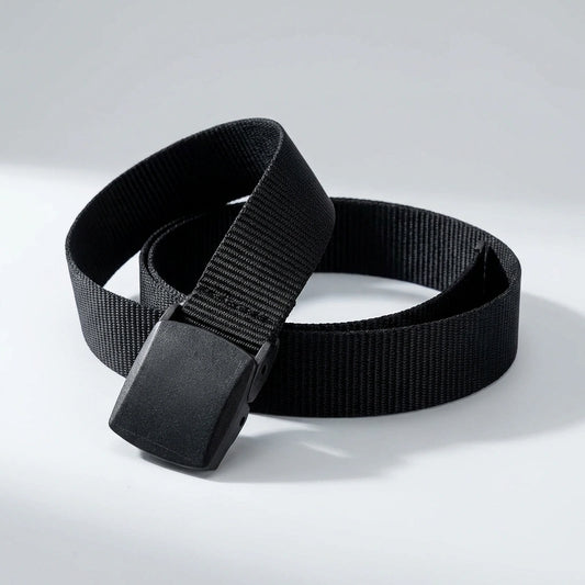 Unisex Canvas Belt Pack Of 2 FDCANVASBELTBLKGREY