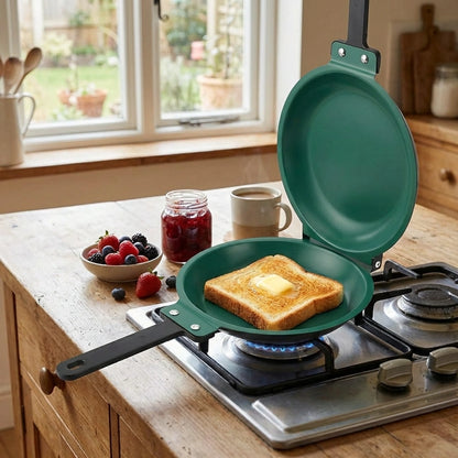 Foldable Double-Sided Nonstick Pan