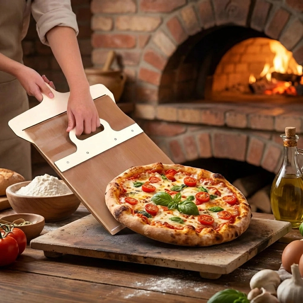 Wooden Pizza Paddle Board