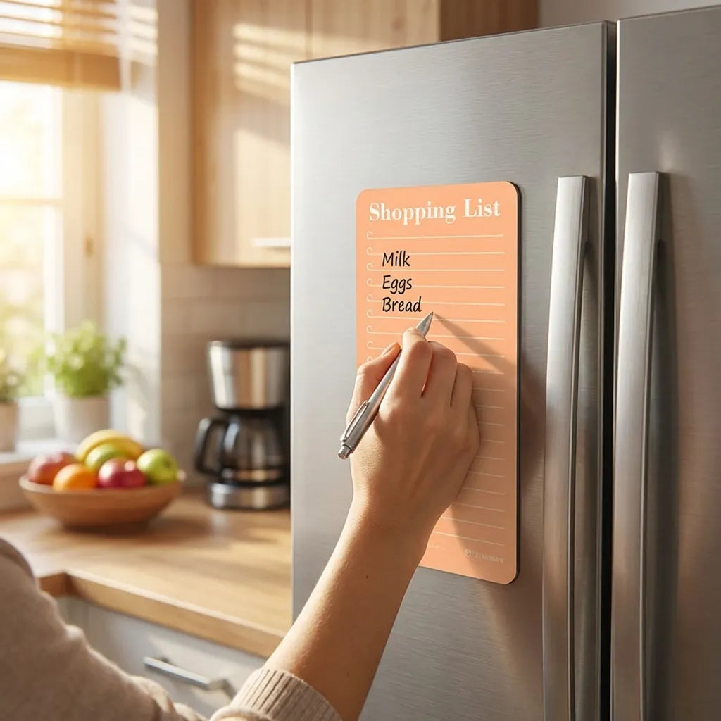 Grocery Shopping List Fridge Magnet