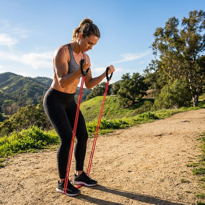 Natural Rubber Resistance Tube Toning Tube for Exercise