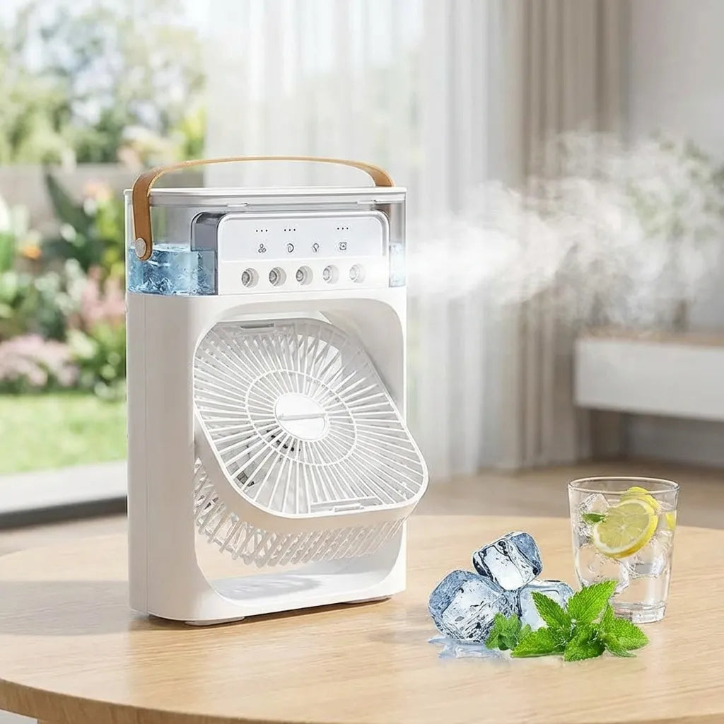 Multifunction Water Spray Mist Fan