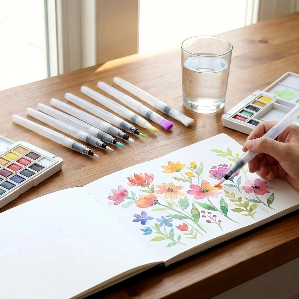 Silicone Watercolor Brushes