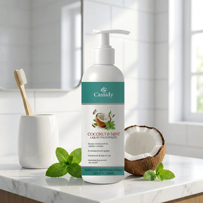 Coconut Mint Toothpaste