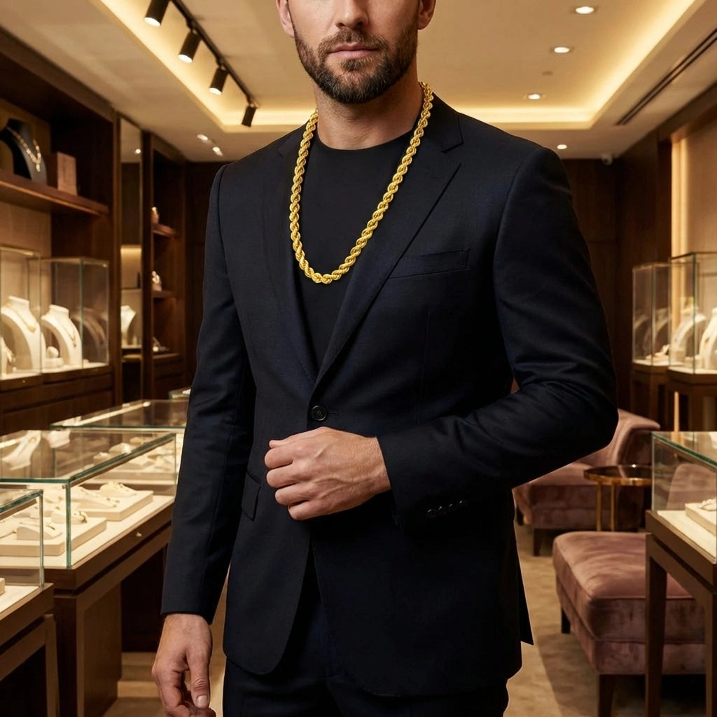 Brass Gold Plated Chain