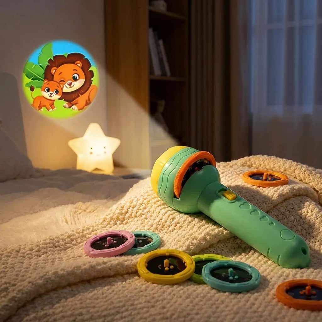 Slide Flashlight Torch For Kids Toy