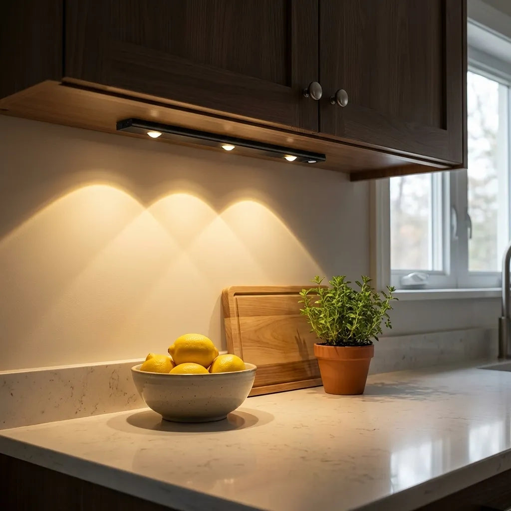 LED PIR Motion Sensor Cabinet  With USB Rechargeble