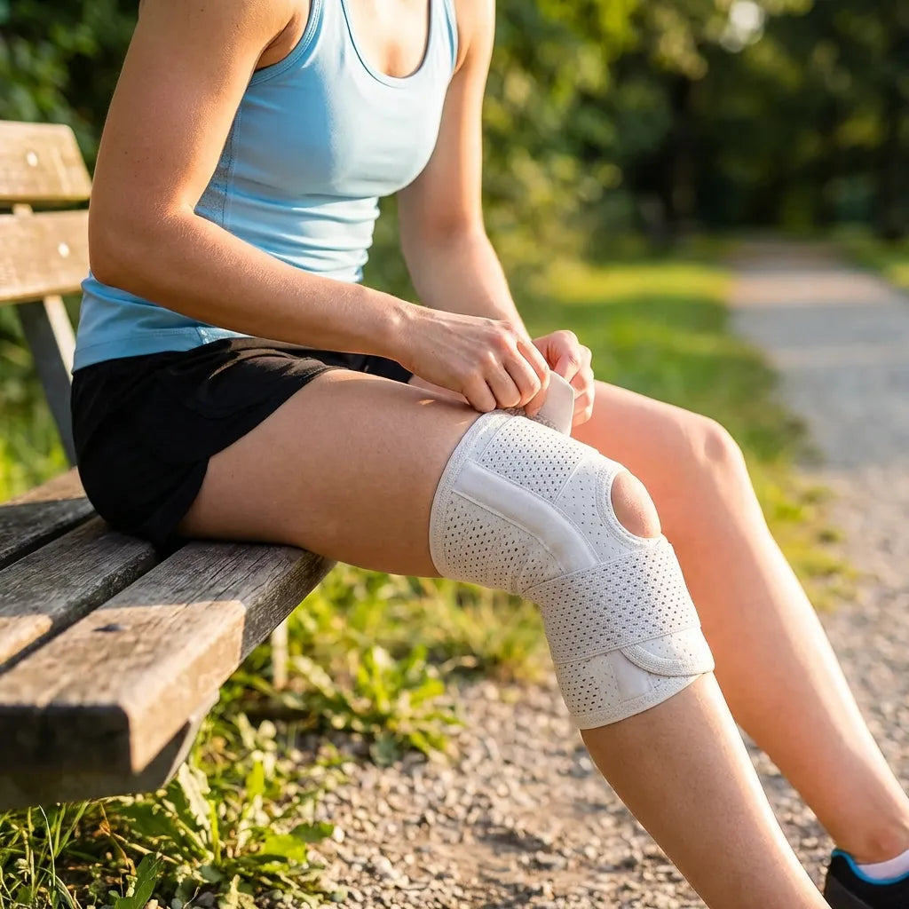 Knee Warmer with Stretch Fabric