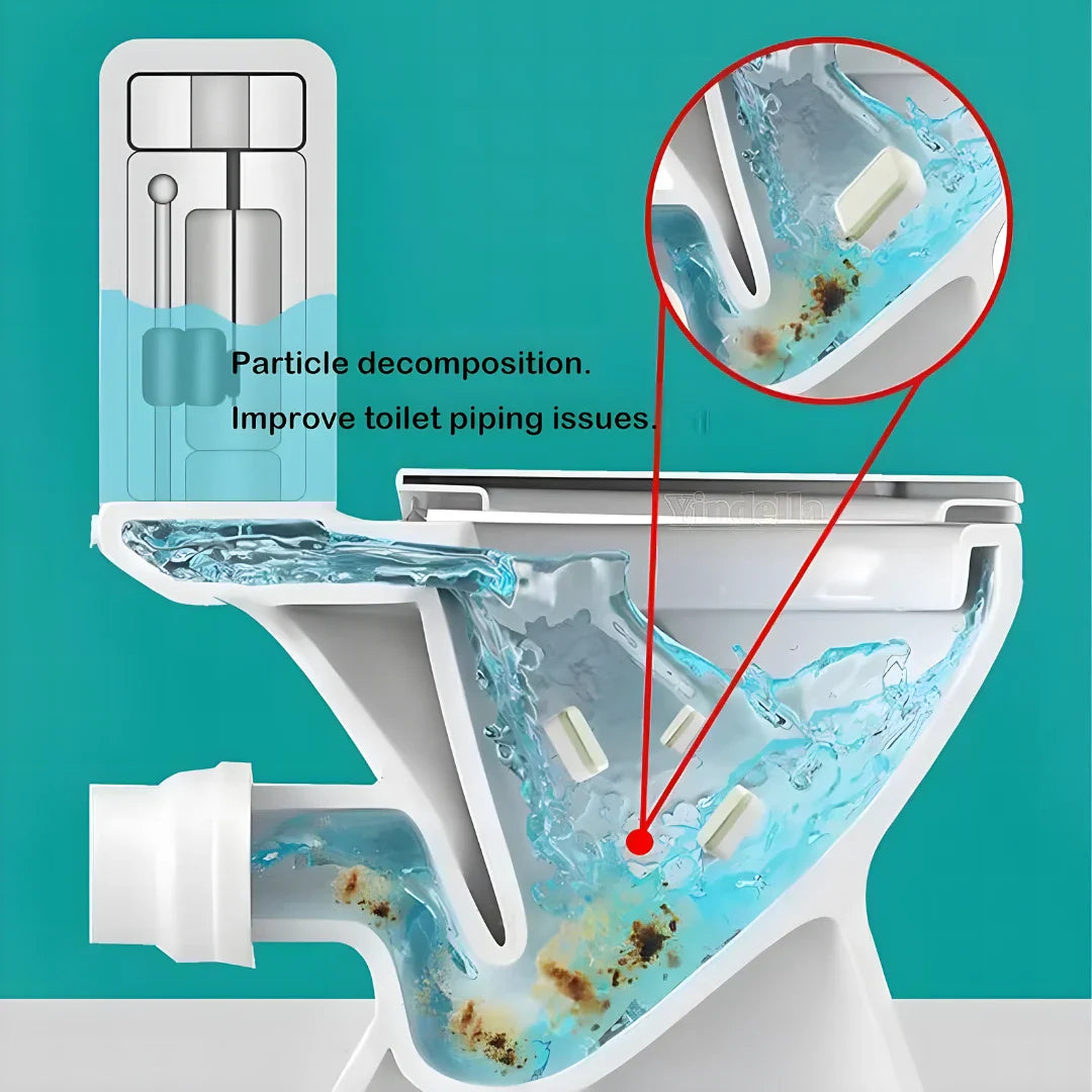 12 Pieces Toilet Bubble Tablets