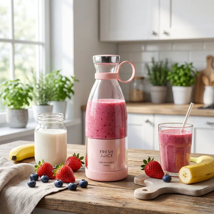 Electric Portable Mini Juicer Bottle