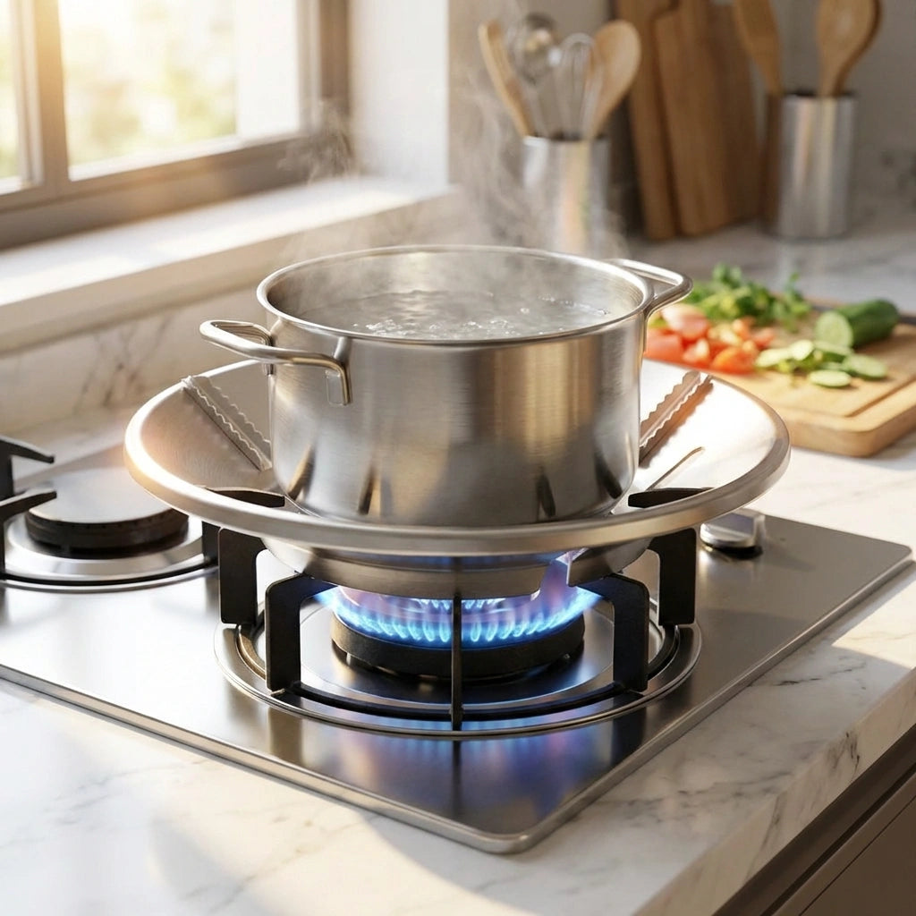 Gas Stove Fire & Windproof Saving Stand