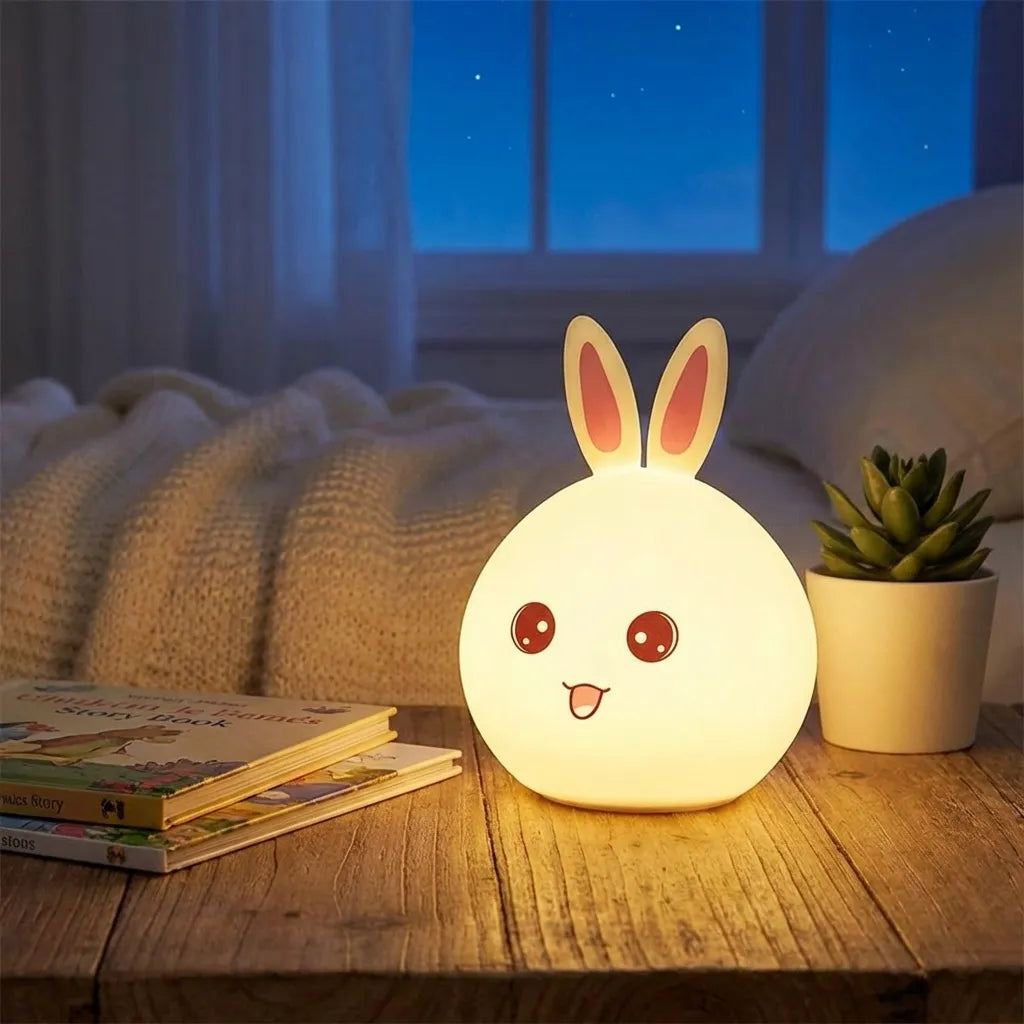 Rabbit Silicone Touch Sensor Night Light