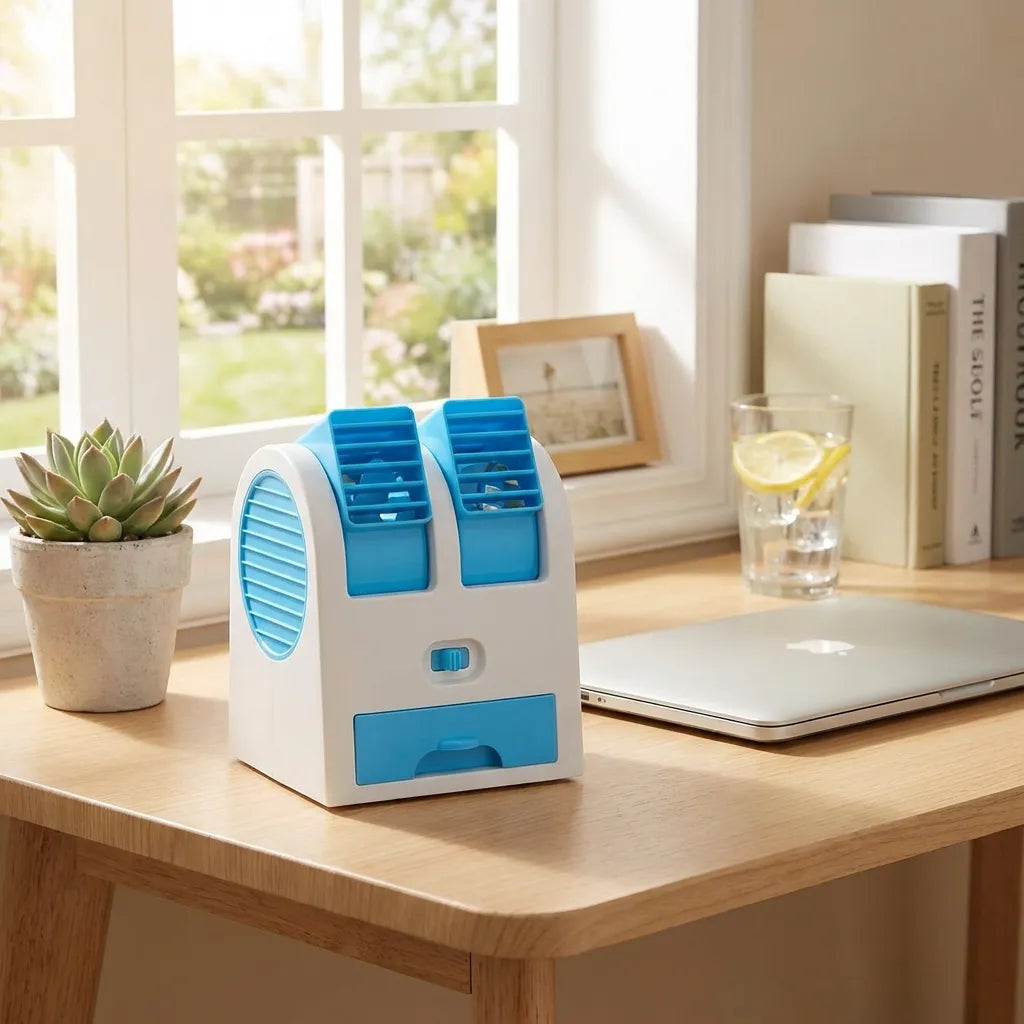 Divera Go Arctic Air Portable 3 In 1 Conditioner Humidifier Purifier Mini Cooler