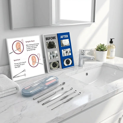 Stainless Steel Ear Cleaning Kit
