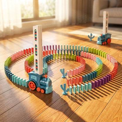 Kids' Domino Train Toy Set