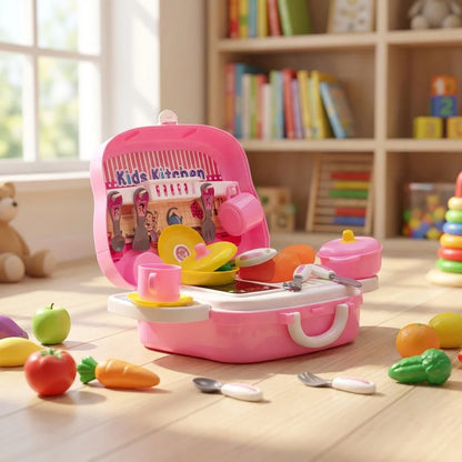 Kids Kitchen Pretend Play Set