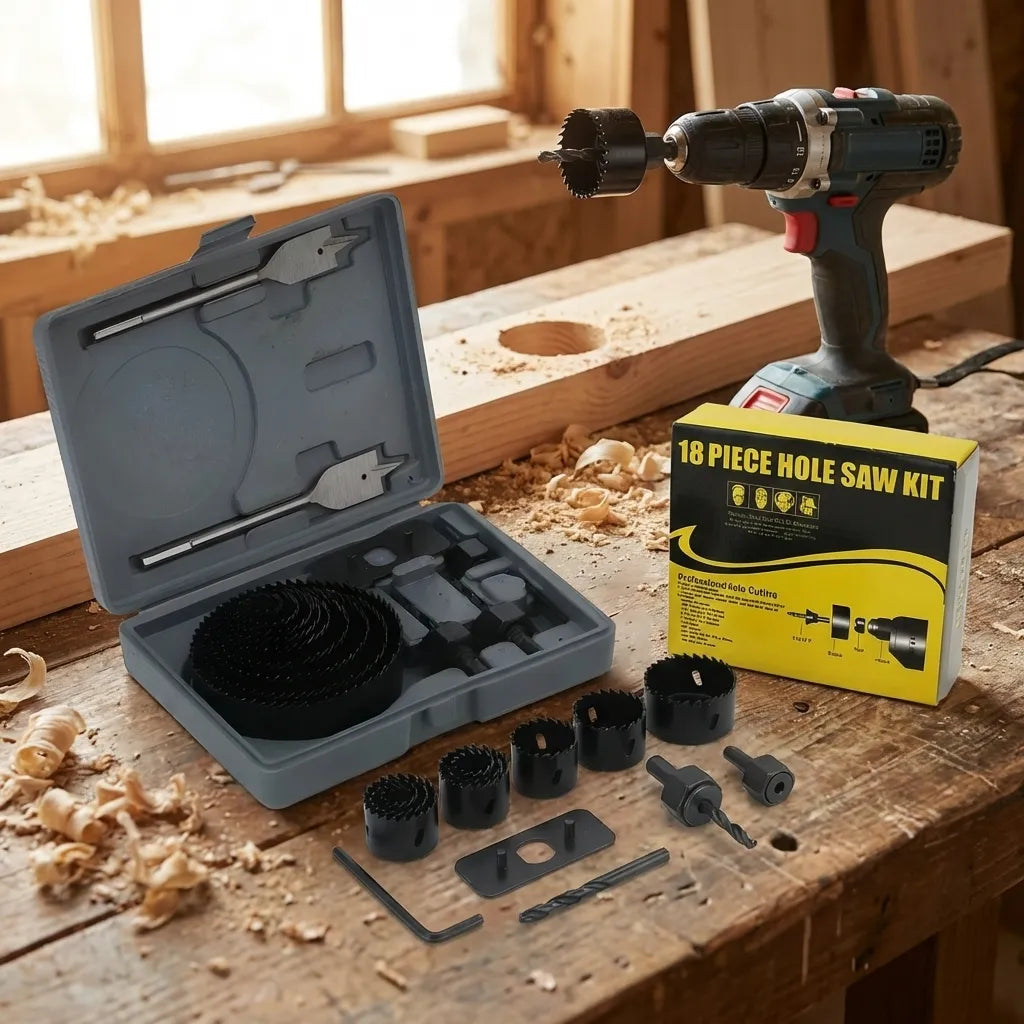 Precision Hole Saw Kit