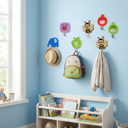 Damage-Free Adhesive Wall Hooks