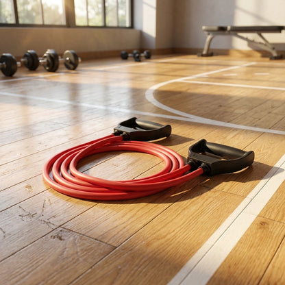 Natural Rubber Resistance Tube Toning Tube for Exercise
