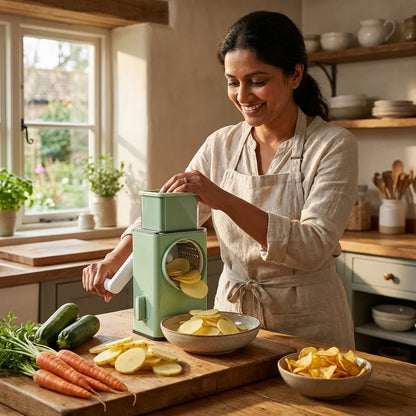 6-Blade Vegetable Chopper & Slicer