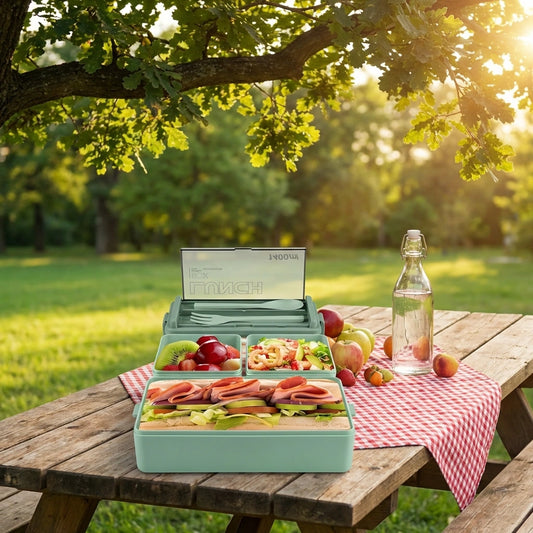 Portion Control Bento Lunch Box